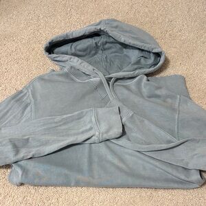 Men's Blue Gray Hoodie